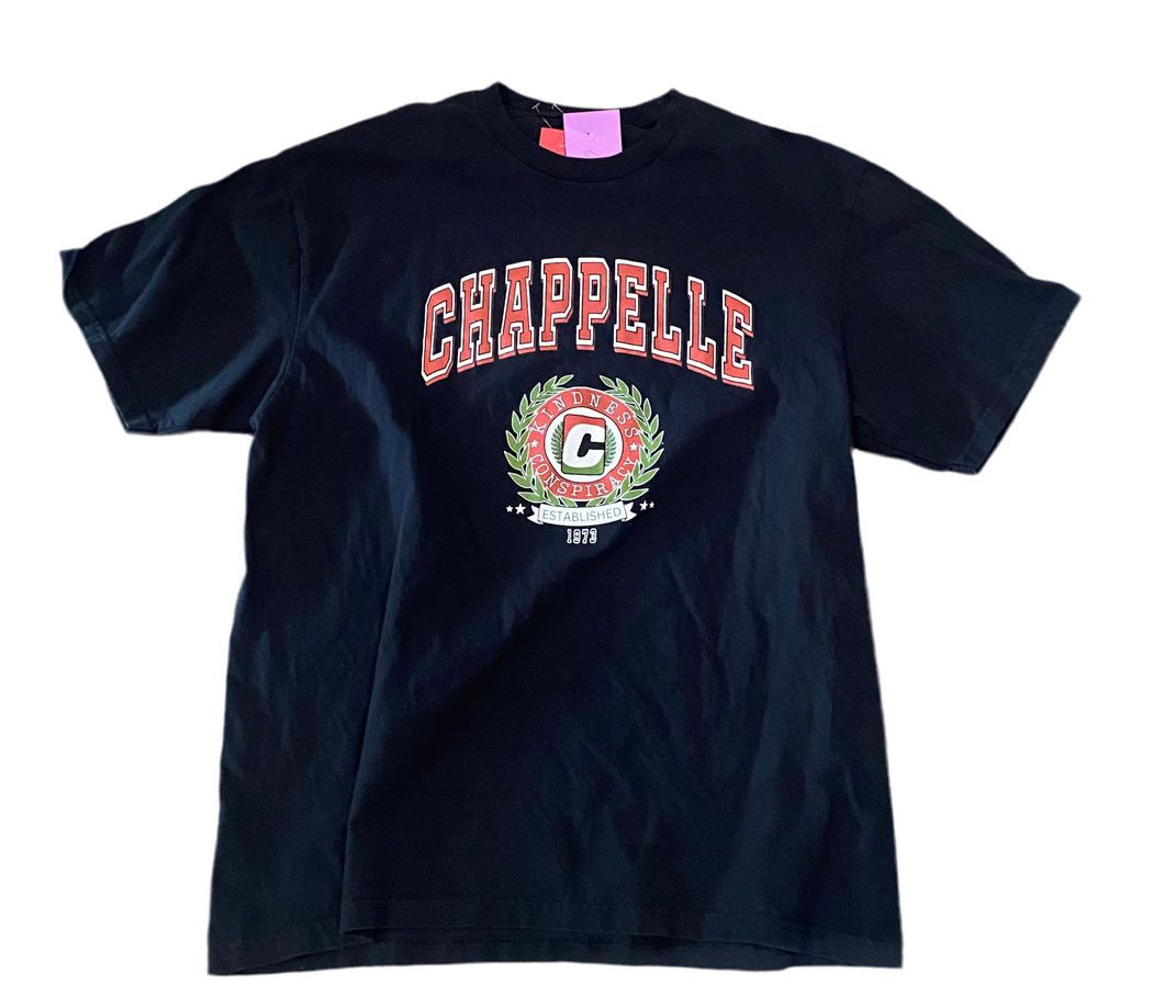 Chappelle “Kindness Conspiracy Est. 1973” Black T-Shirt