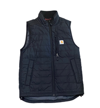 Load image into Gallery viewer, Carhartt Black Puffer Vest