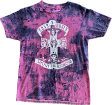Load image into Gallery viewer, Gun n roses tie-dye tee ￼