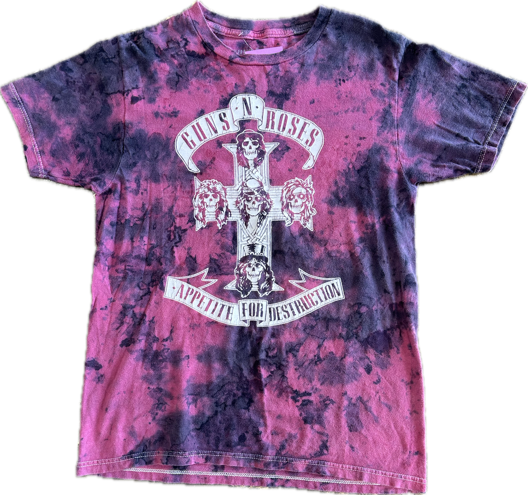 Gun n roses tie-dye tee ￼