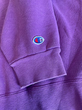 Load image into Gallery viewer, VTG Faded &amp; Distressed Lilac Champion Crewneck