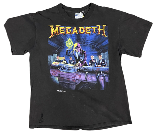 1990 Megadeth Tour Tee
