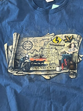 Load image into Gallery viewer, 2009 Harley Davidson Kentucky, TN Map &amp; Horses Blue T-Shirt