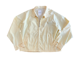 Vintage YKK Pastel Yellow Jacket