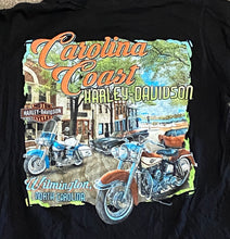 Load image into Gallery viewer, Harley Davidson Carolina Coast “Freedom Heard” Black T-Shirt
