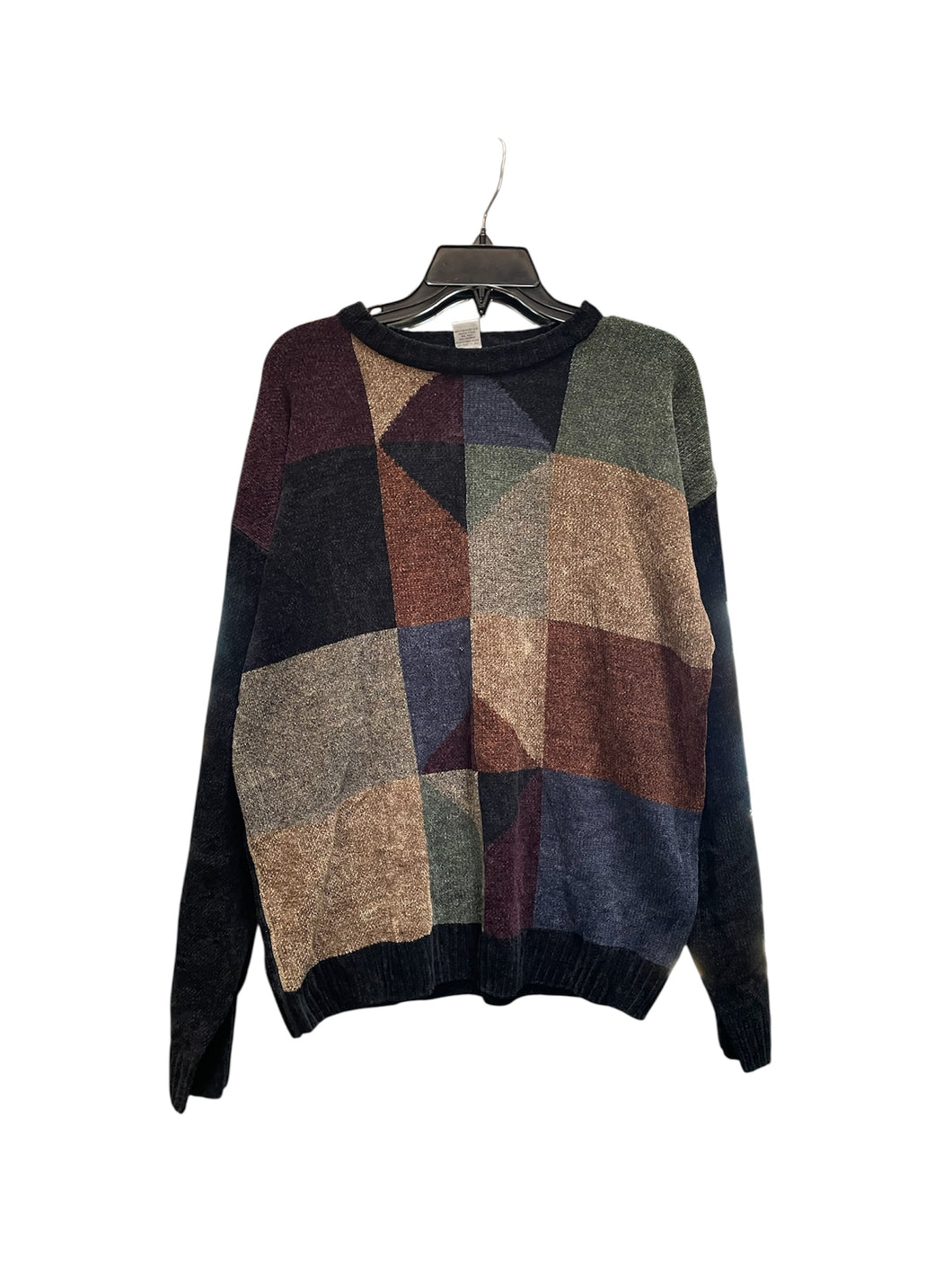Geoffrey Beene PatchWork Sweater