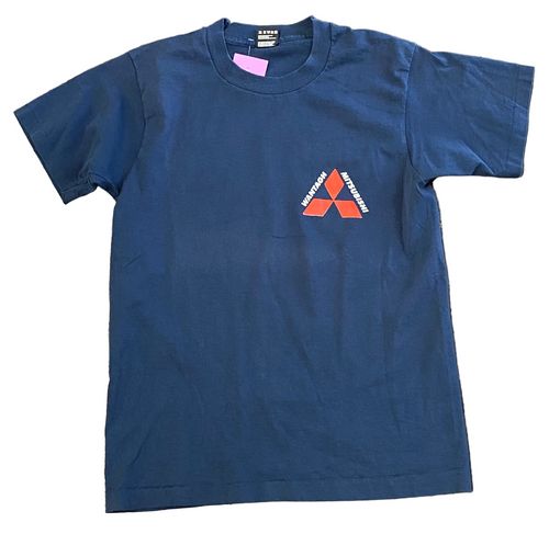 Vintage Wantagh, NY Mitsubishi Navy T-Shirt