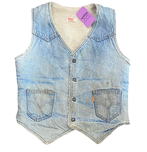 Vintage Levi’s Orange Tab Dual-Pocket Denim Vest
