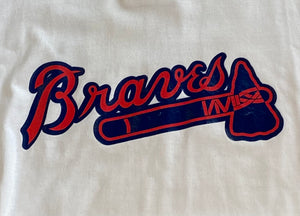 Braves Dual-Button Cream T-Shirt
