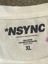 Load image into Gallery viewer, NSYNC Band Members and Stars White T-Shirt
