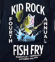 Load image into Gallery viewer, Kid Rock Fourth Annual Fish Fry Black T-Shirt