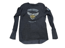 Load image into Gallery viewer, Harley Davidson Paducah, KY Women’s Grey Long Sleeve Top