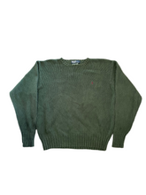 Load image into Gallery viewer, Polo Ralph Lauren Knit Forest Green Sweater
