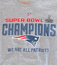 Load image into Gallery viewer, 2015 Super Bowl Patriots &quot;We are all Patriots&quot; T-Shirt