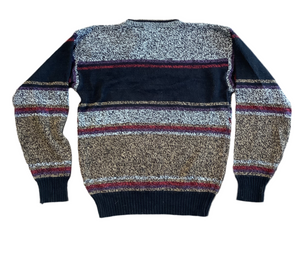 Campus Knit Triangle Sweater
