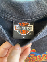 Load image into Gallery viewer, 1991 3D Emblem Harley Davidson Motorcycle Tshirt