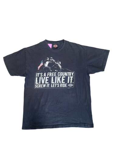 Harley Davidson Free Country tee