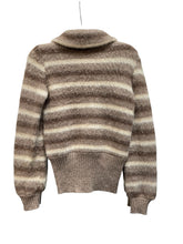 Load image into Gallery viewer, 70&#39;s Knitted IceWool Femme Full Zip Sweater