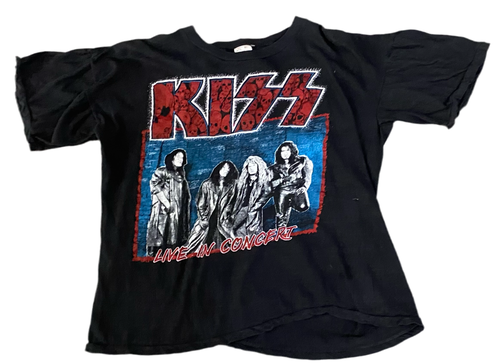 Vintage KISS “Live in Concert” T-Shirt