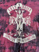 Load image into Gallery viewer, Gun n roses tie-dye tee ￼