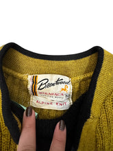 Load image into Gallery viewer, Ribbed Knit Sweater/ v-neck and collar detail