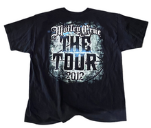 Load image into Gallery viewer, Motley Crue 2012 “The Tour” Black Concert T-Shirt