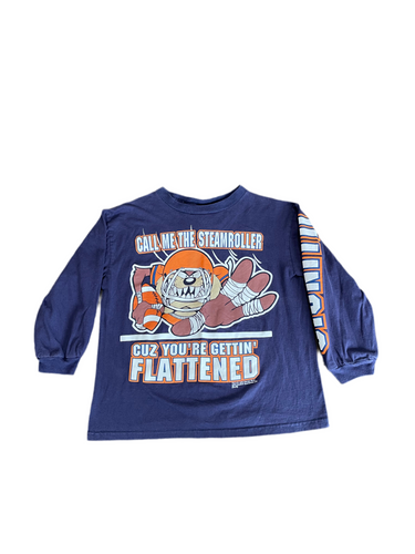 Steamroller Taz Football Tee