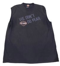 Load image into Gallery viewer, Harley Davidson “We Don’t Do Fear Exeter, RI Black Muscle
