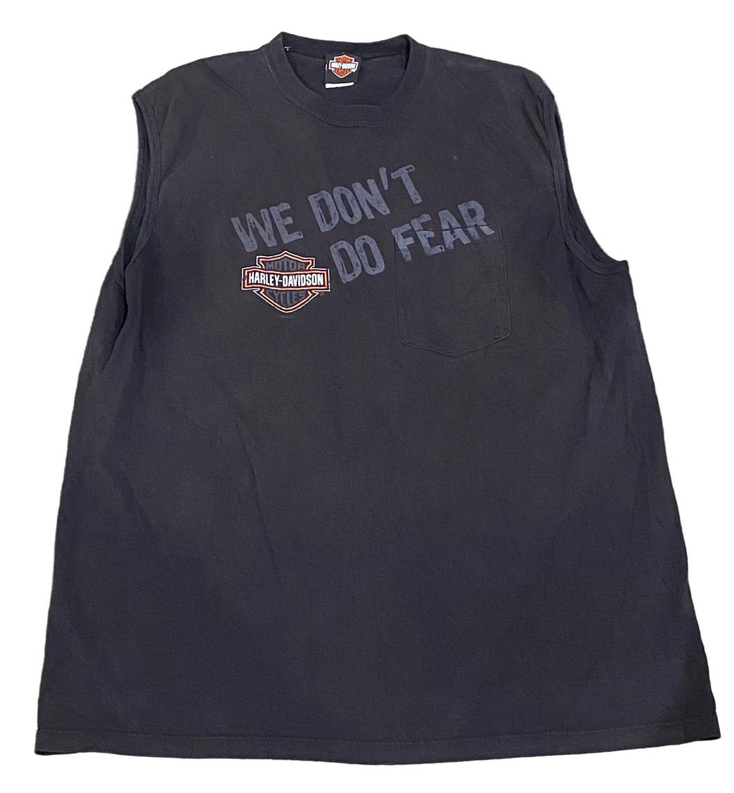 Harley Davidson “We Don’t Do Fear Exeter, RI Black Muscle