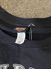 Load image into Gallery viewer, Harley Davidson Motorcycles Lightning Eagle Black Women’s Top