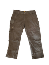 Load image into Gallery viewer, Carhartt &quot;Dark Brown&quot; Relaxed-Fit Pants 34x30