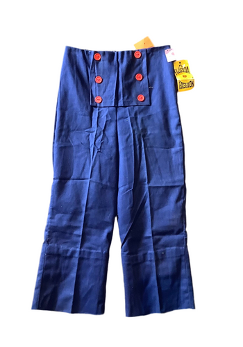 Kids Blue Sailor Trousers