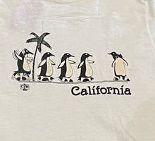 Load image into Gallery viewer, 88’ California Funky Penguins White T-Shirt