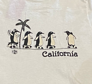 88’ California Funky Penguins White T-Shirt