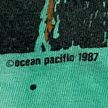 Load image into Gallery viewer, 87’ Scorpion Bay “Hot Sauce” Ocean Pacific Green Tie Dye T-Shirt