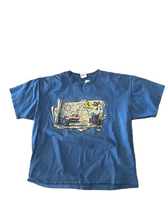 Load image into Gallery viewer, 2009 Harley Davidson Kentucky, TN Map &amp; Horses Blue T-Shirt