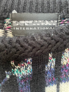 Abstract Wool Sweater