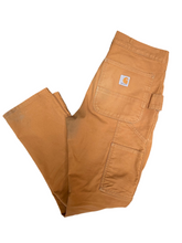 Load image into Gallery viewer, Carhartt &quot;Classic Brown&quot; Straight Fit Pants Size 30x26