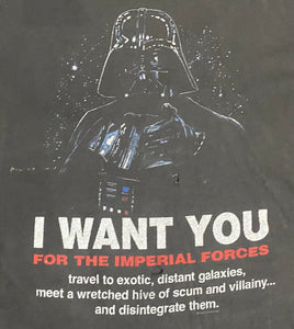 1995 Darth Vader “I Want You” T-Shirt