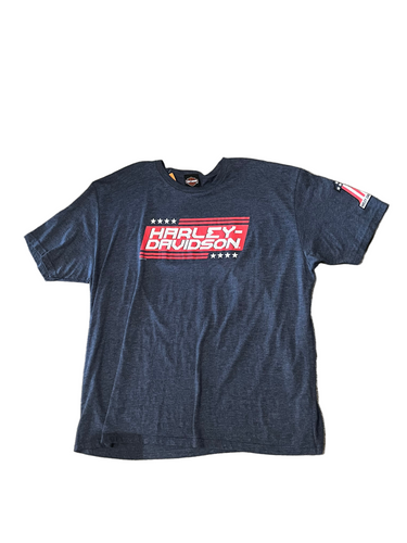 Harley Davidson Pikeville, KT Patriotic Grey T-Shirt