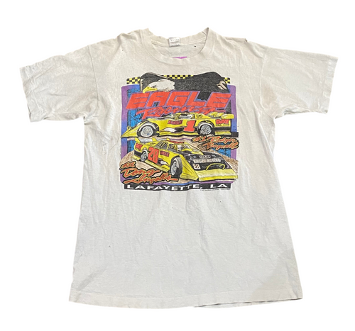 1992 Vintage Eagle Racing Rodger Baseball and Doug Ingalls T-Shirt