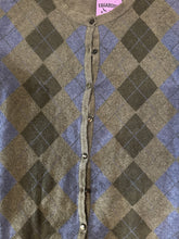 Load image into Gallery viewer, Craft &amp; Barrow argyle cardigan sweater