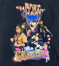 Load image into Gallery viewer, 1996 Bret “Hit Man” Hart “The Legend Continues” T-Shirt