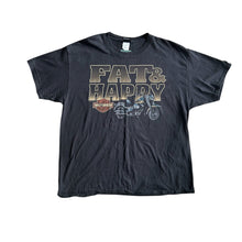 Load image into Gallery viewer, Fat &amp; Happy Myrtle Beach Harley Davidson Tee
