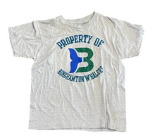 Load image into Gallery viewer, Vintage Binghamton Whalers Ice Hockey Grey T-Shirt