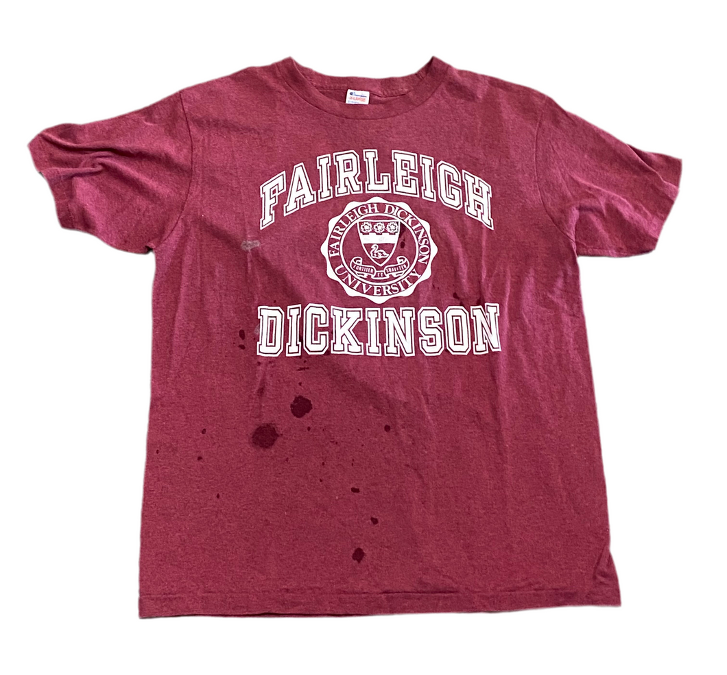 Vintage Fairleigh Dickinson University Red T-Shirt