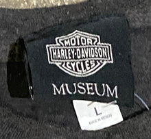 Load image into Gallery viewer, Harley Davidson “Shovelhead” Engine 1966-1984 H.D. Museum Black T-Shirt