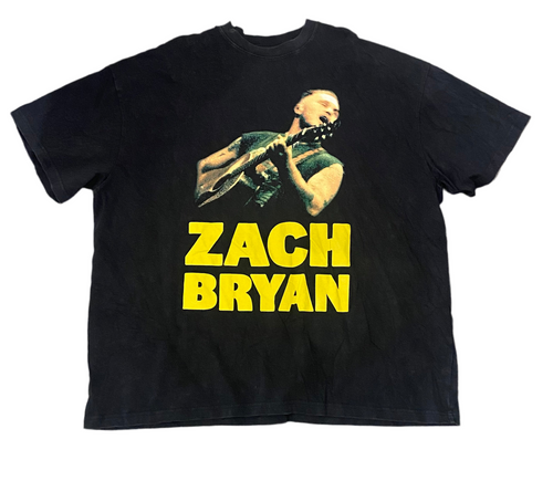Zach Bryan “Quittin’ Time” Black Tour T-Shirt