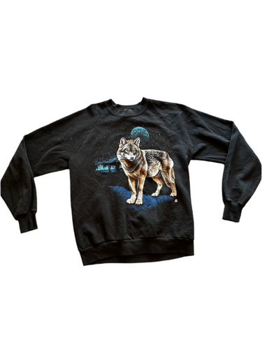 Vintage 1987 Wolf Sweatshirt