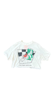 1988 7-Up  “See Spot  catch rays” Cropped Tee